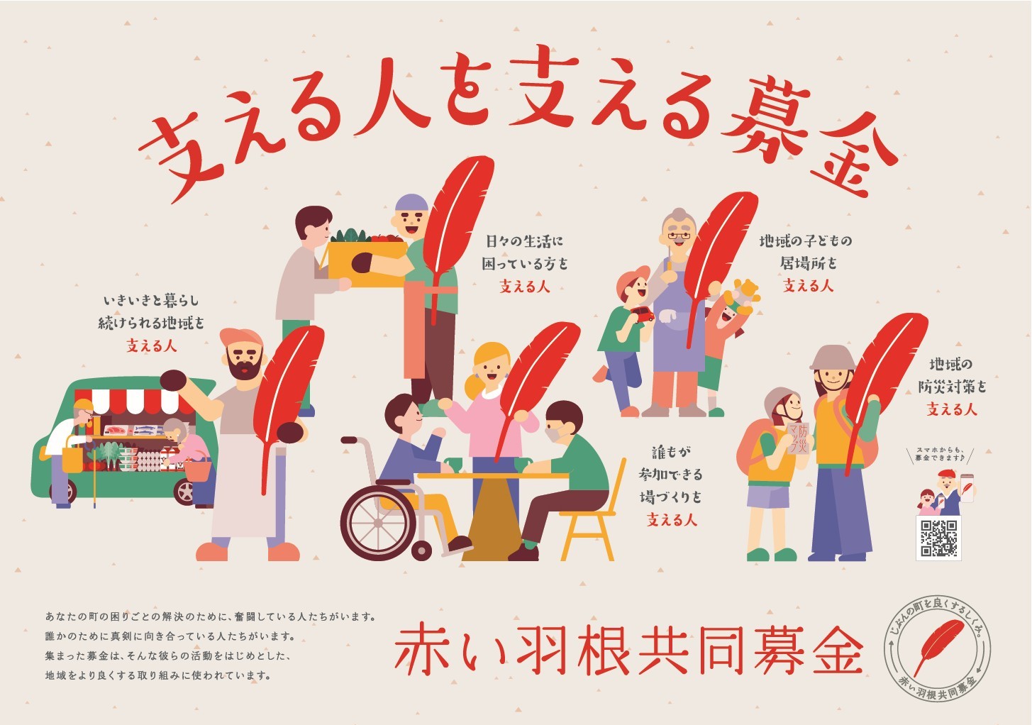 赤い羽根共同募金